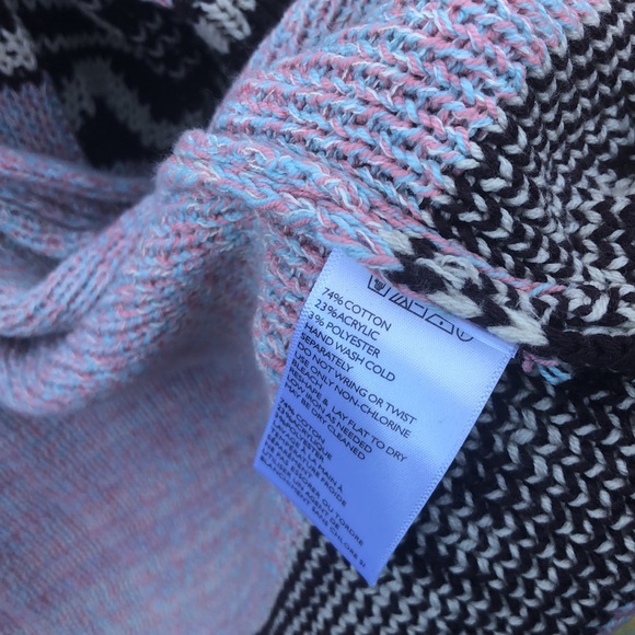 🌹🌹Ecote Patterned Sweater/Cardigan Size L BNWT🌹🌹 - Picture 6 of 9